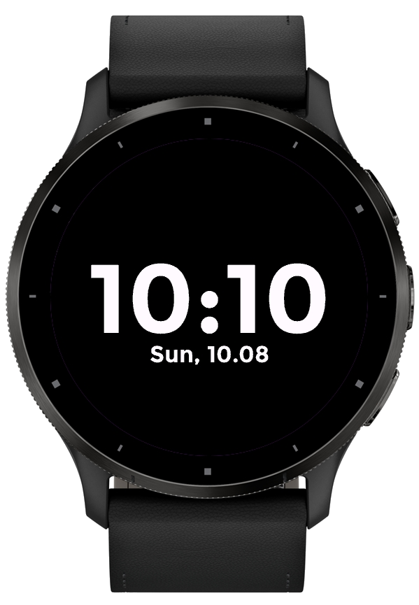 Zen watch face